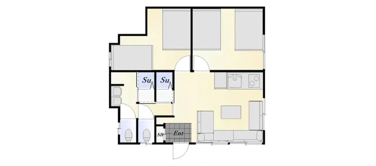 Furukawa Apartment 1F - Vacation Stay 36528V Tokyo